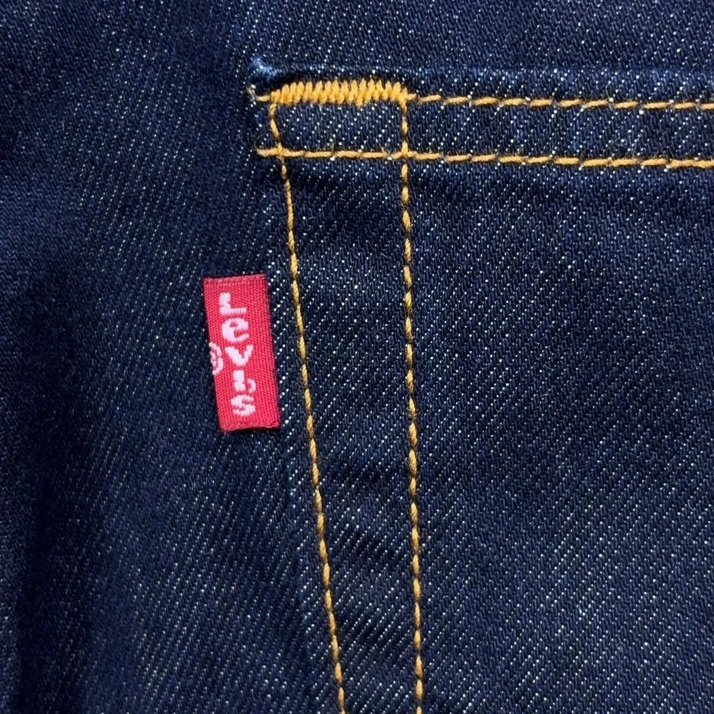 Levi's 514 Jeans Mens 36x30 Indigo Blue Denim Straight Fit Stretch Modern